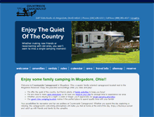 Tablet Screenshot of countrysidecampgrounds.com